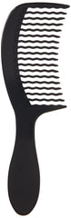 Wet Brush detangling comb on conditioner application for even coverage.