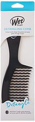 Wet Brush detangling comb wide-tooth design glides through knots.