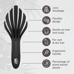 Wet Brush Go Green IntelliFlex bristles for pain-free detangling