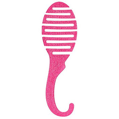 Close-up of IntelliFlex bristles on the Wet Brush gliding through knots with less pulling.