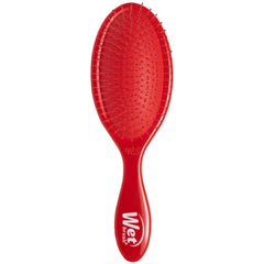 Wet Brush Original Detangler in red packaging for quick detangling on busy mornings