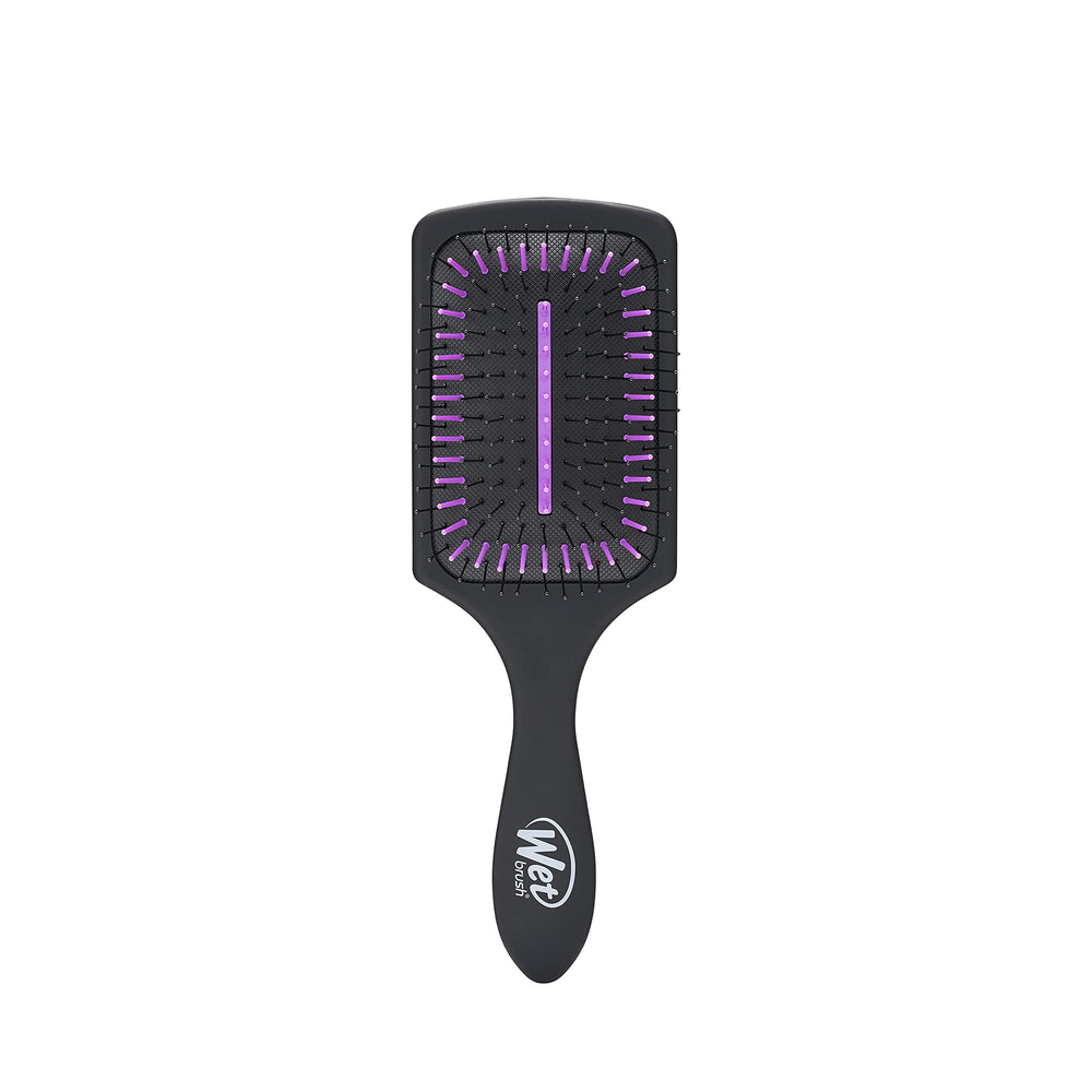 Wet Brush Refresh & Extend paddle detangler with charcoal bristles for smoother detangling.