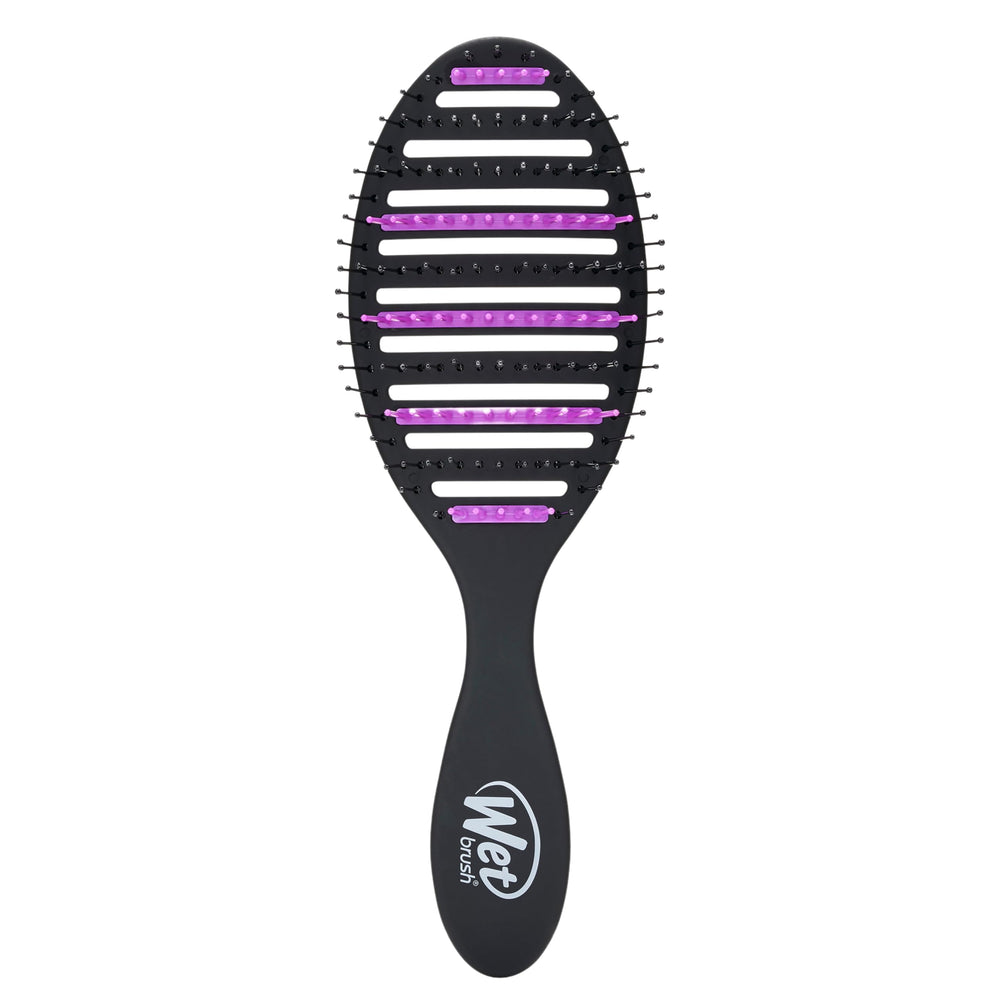 Wet Brush Refresh and Extend Speed Dry vented design for quicker blow-drying and gentle detangling.