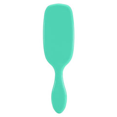 Wet Brush Shine Enhancer Aqua bristles close-up highlighting gentle detangling and shine.