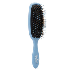 Natural boar bristles close-up on Wet Brush Shine Enhancer Sky for smoothing