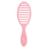 Wet Brush Speed Dry Hair Brush pink drink hero shows vented design for faster blow-drying
