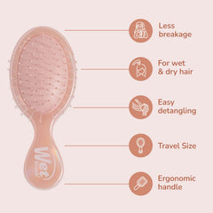 Wet Brush works on wet or dry hair for versatile daily use