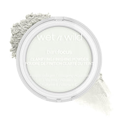 Wet n Wild Bare Focus Clarifying Finishing Powder compact for a matte finish.