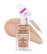 Wet n Wild Bare Focus Skin Tint bottle shows lightweight hydration for daily wear.