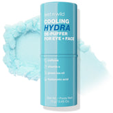 Wet n Wild Cooling Hydra De-Puffer bottle highlights cooling and caffeine-powered refreshment.