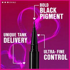 wet n wild Mega Last Eyeliner bold black pigment for dramatic definition