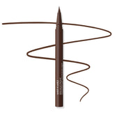 wet n wild Mega Last Breakup Proof eyeliner close-up of fine bristle tip for precise application