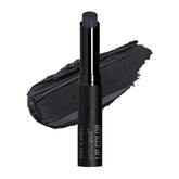 Wet n Wild Perfect Pout Lipstick Black Power Outage swatch on arm for bold color