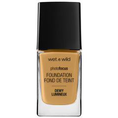 wet n wild Photo Focus Dewy Liquid Foundation close-up showing smooth texture
