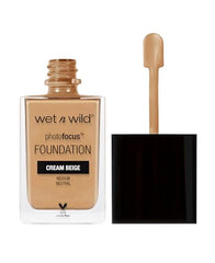 Wet n Wild Photo Focus foundation swatches show true-to-tone range.