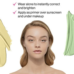 wet n wild Prime Focus corrector verde-spirulina: neutraliza enrojecimiento con efecto natural