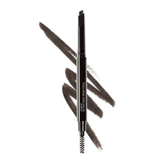 wet n wild Ultimate Eyebrow Retractable Pencil dark brown tip delivers natural hair-like strokes.