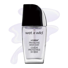 Wet n Wild Wild Shine base coat bottle ready for nail prep and wear