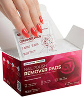 Discos desmaquillantes WGF PROFESSIONAL NAIL CARE 100 unidades, formato jumbo para cobertura amplia.