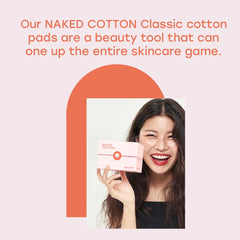 White Rabbit four-by-six-inch pads absorb just enough liquid for smooth toner application.