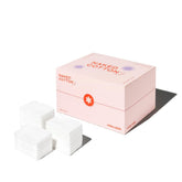 White Rabbit Naked Cotton Classic pads for 4x6 inch cleansing and toning.