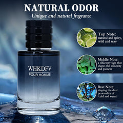 WHKDFV travel-size 50ml bottle ideal for on-the-go fragrance