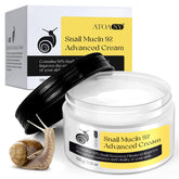 WHLH & WELL-BEING Snail Mucin Serum bottle for fast-absorbing hydration.