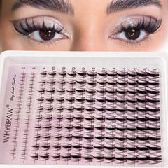 Whybraw application tweezers guide demonstrates precise placement.