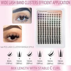 Whybraw Precision Tweezers ensure precise, clean cluster placement.