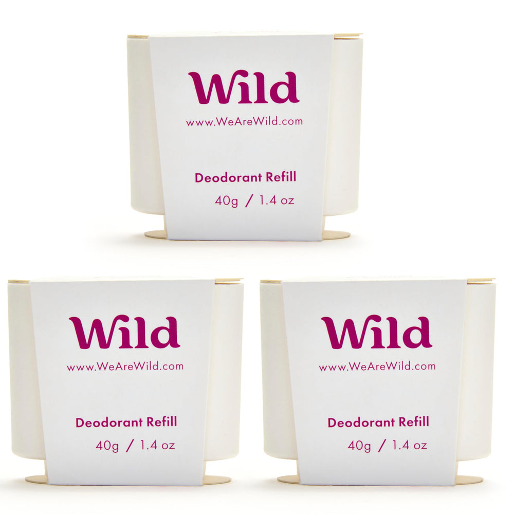 Wild Coconut Vanilla deodorant bottle highlighting the fresh scent for daily use