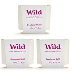 Wild Coconut Vanilla deodorant bottle highlighting the fresh scent for daily use