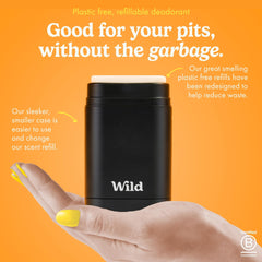 Wild vegan refill pack supporting zero waste refills