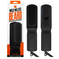 Wild Willies beard straightener with 3 settings for tailored grooming