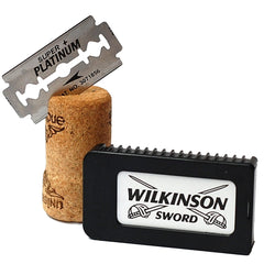 Wilkinson Sword triple-coating-detail highlights corrosion resistance and reduced irritation.