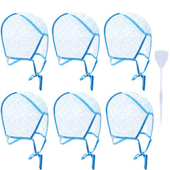 WILLBOND highlighting cap blue six-piece set for at-home dyeing