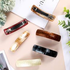 WillBond non-slip barrettes with anti-slip stripes ensure secure hold.