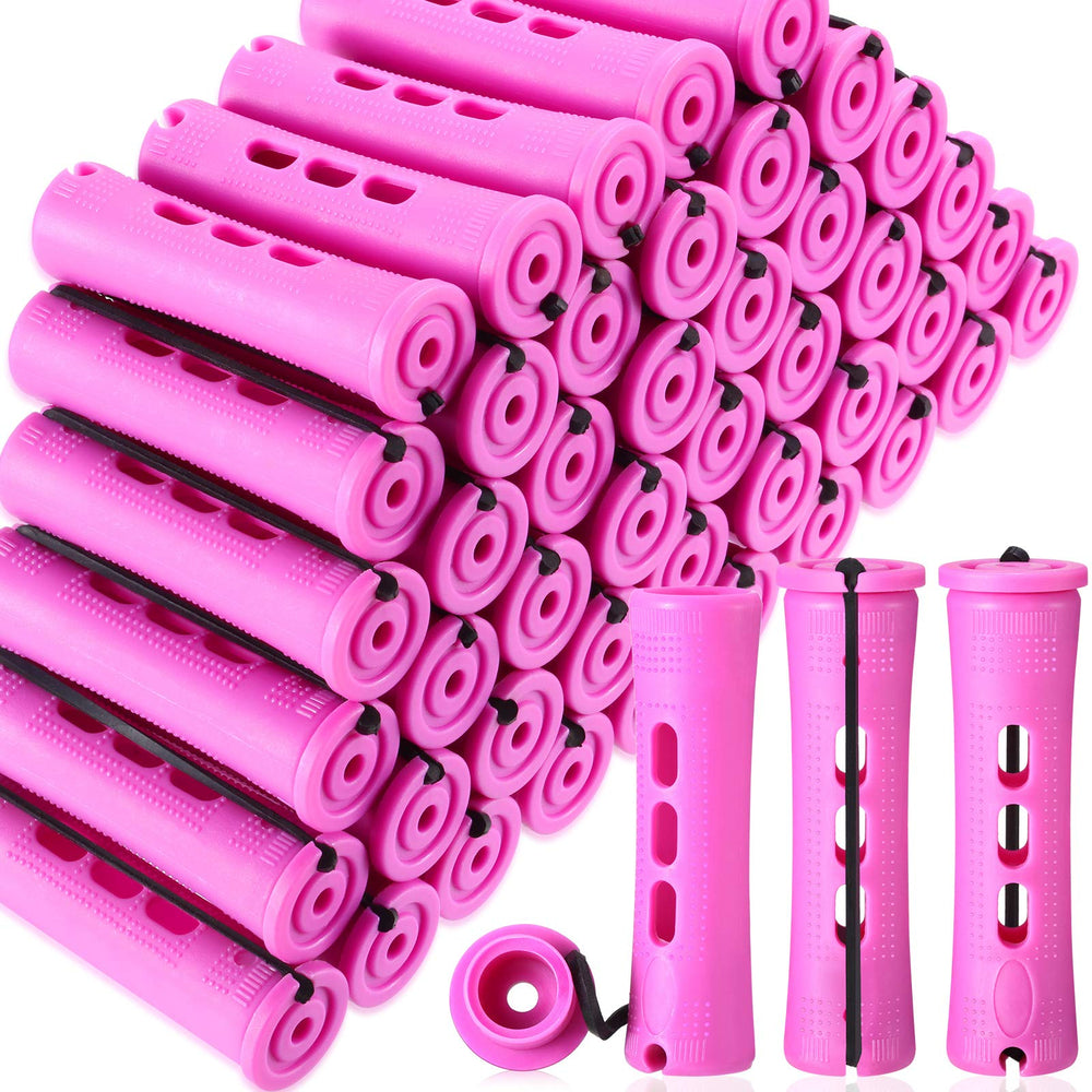 WILLBOND short perm rods in purple pack for uniform curls.