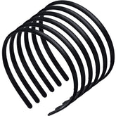 WILLBOND thin headband in light brown with teeth for secure grip during makeup