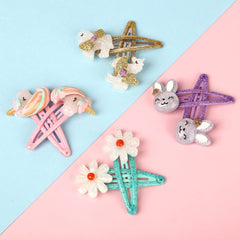 Wingchold kids party hair clip adds color and flair for celebrations