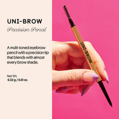 Winky Lux Uni-Brow: doble extremo con cepillo integrado para retoques rápidos.