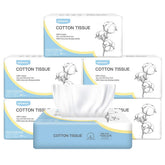 Winner disposable face towel close up highlights pure cotton texture for gentle cleansing