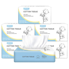 Winner disposable face towel close up highlights pure cotton texture for gentle cleansing