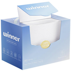 Winner toallas faciales XL, doble espesor para desmaquillado suave y eficaz
