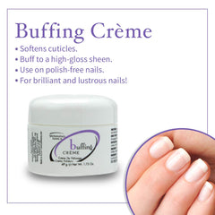Winning Nails Buffer and Cream deliver gentle ridge removal for smooth natural nails.