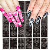 Winthrop stars and moon nail stickers for salon-quality at-home nail art