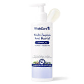 WishCare Multi Peptide Anti Hairfall Shampoo bottle shown for scalp care and routine use