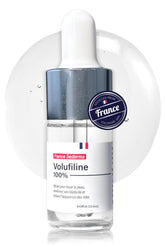 Witches Brew Volufiline bottle close-up for at-home skincare routine.