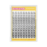 WiWiLINK Wispy Lash Clusters 8-18mm spike for natural volume and all day comfort.