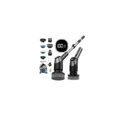 WKY G3 extendable handle reaches high corners with ergonomic comfort.