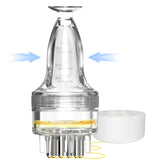WL-YBOPRO Minoxidil aplicador compacto para raíces facilita una aplicación precisa sin desperdicio.
